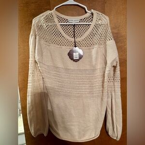 Knox Rose Women's Beige Knit Sweater